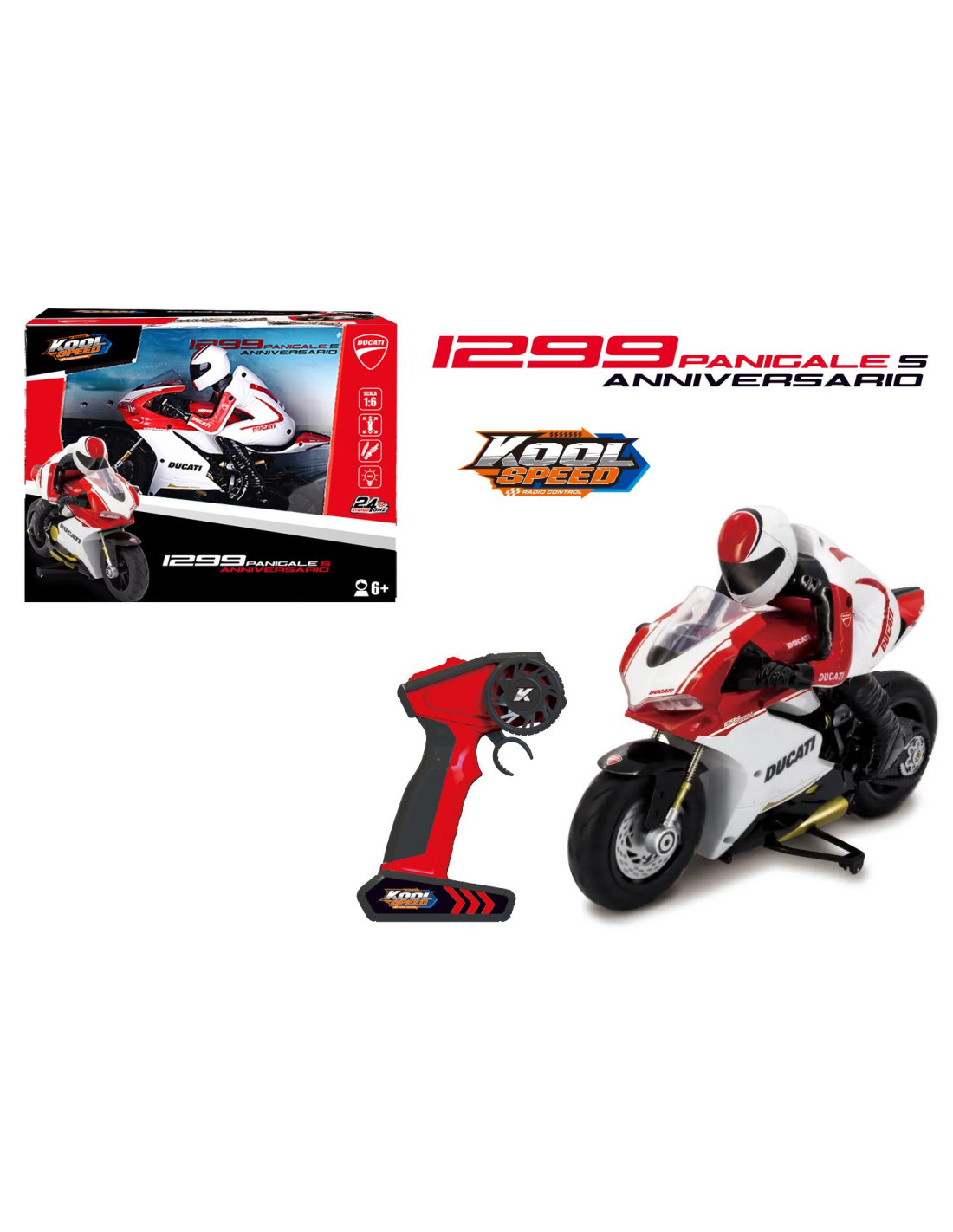 Ducati 1299 Panigale S Anniversario R/C 1:6